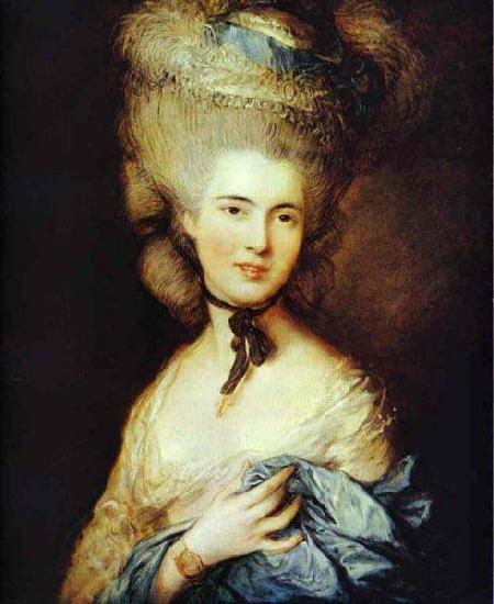 Thomas Gainsborough Lady in Blue